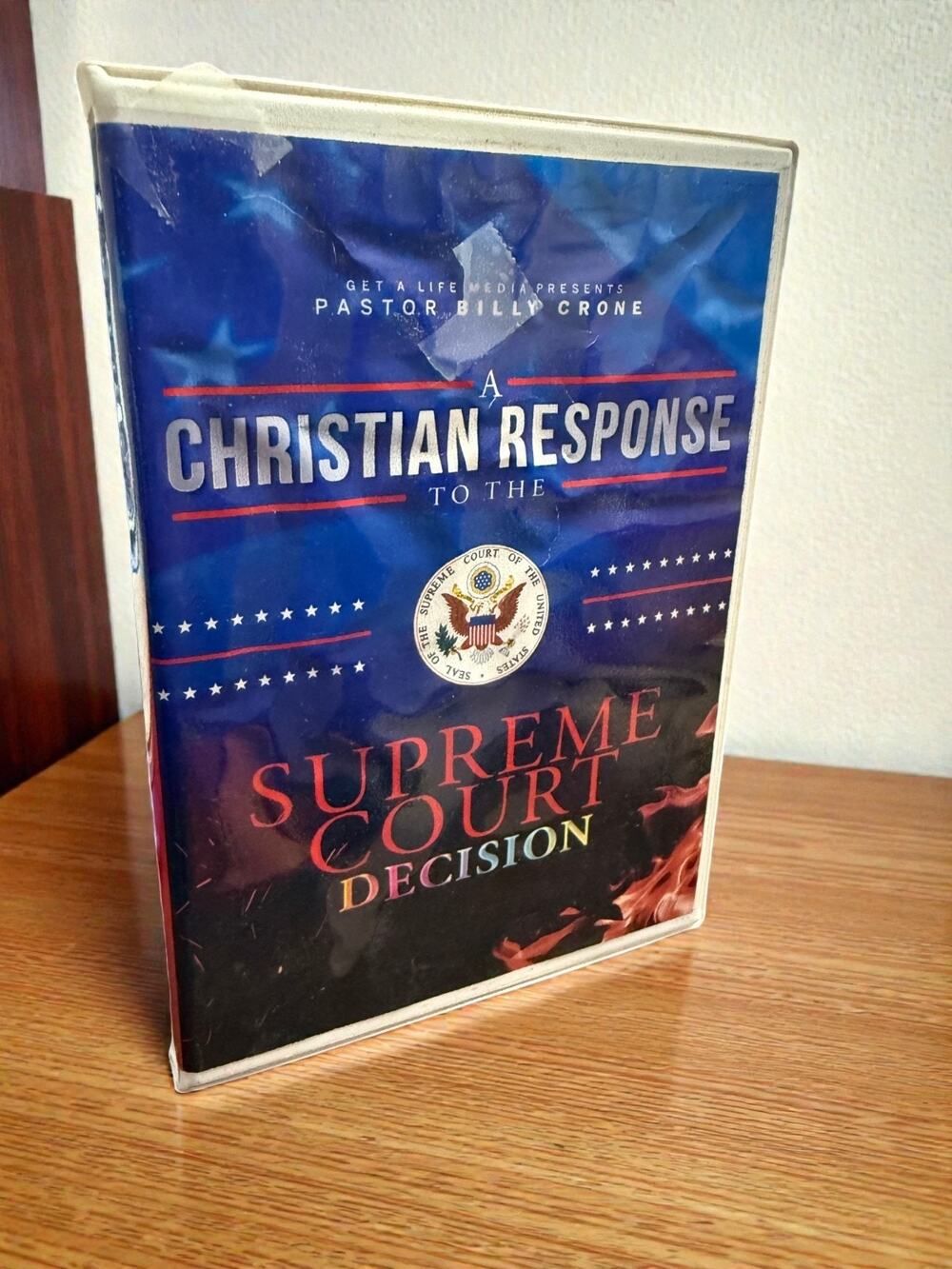 Billy Crone Christian Response Supreme Court Decision DVD 2 Disc Rare Set